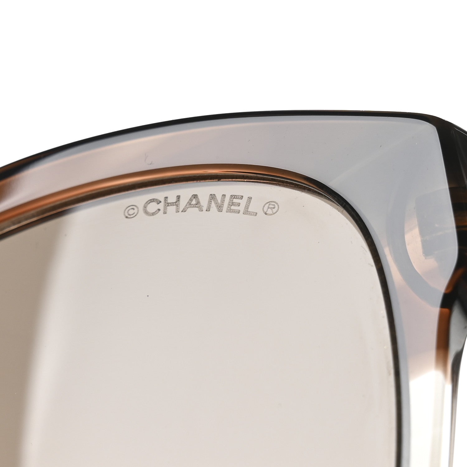Chanel Square Sunglasses — Brown 5458-A
