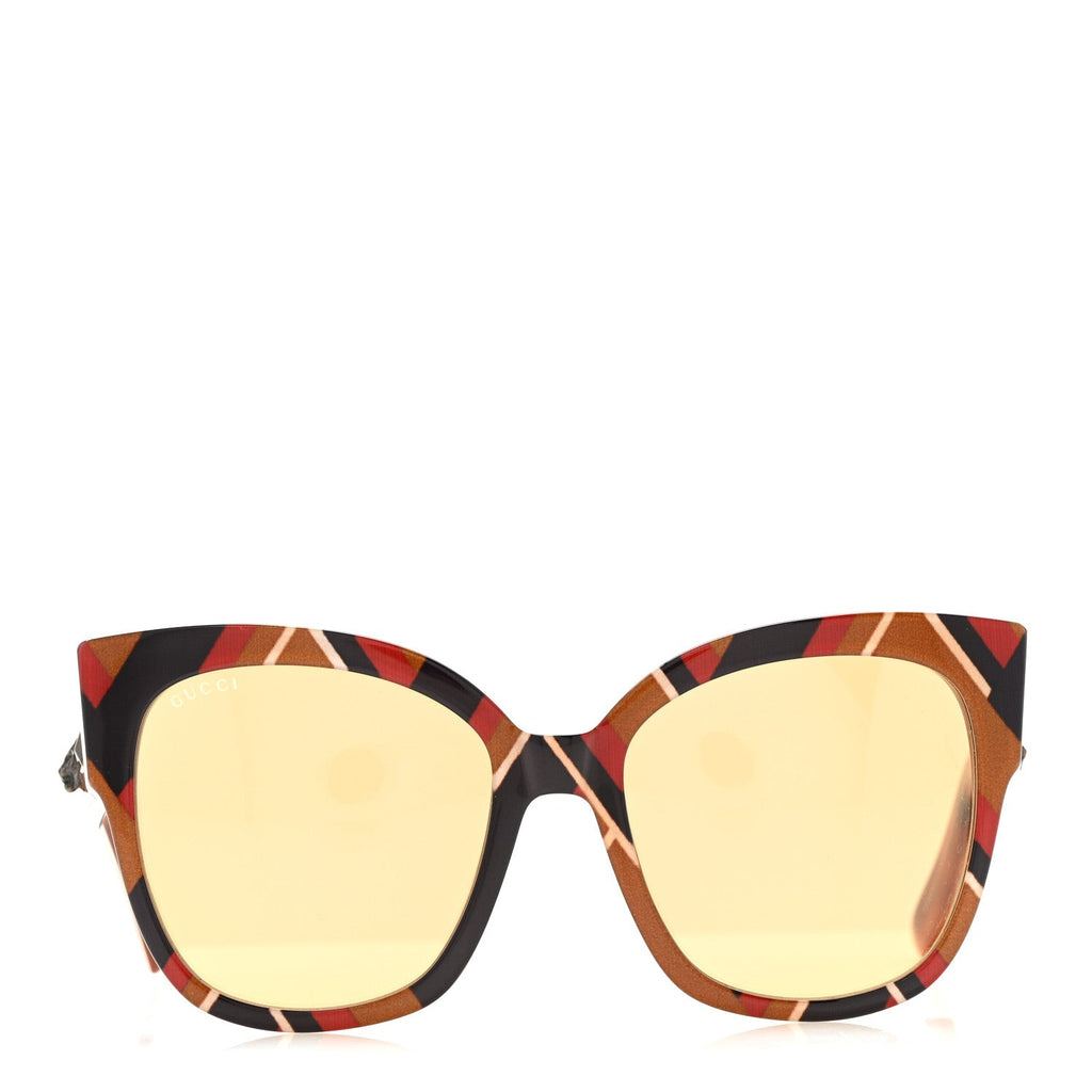 Gucci Square Sunglasses — Red GG0059S