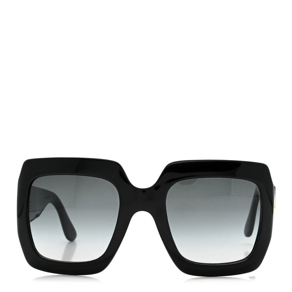 Gucci Square Sunglasses — Black GG0141S