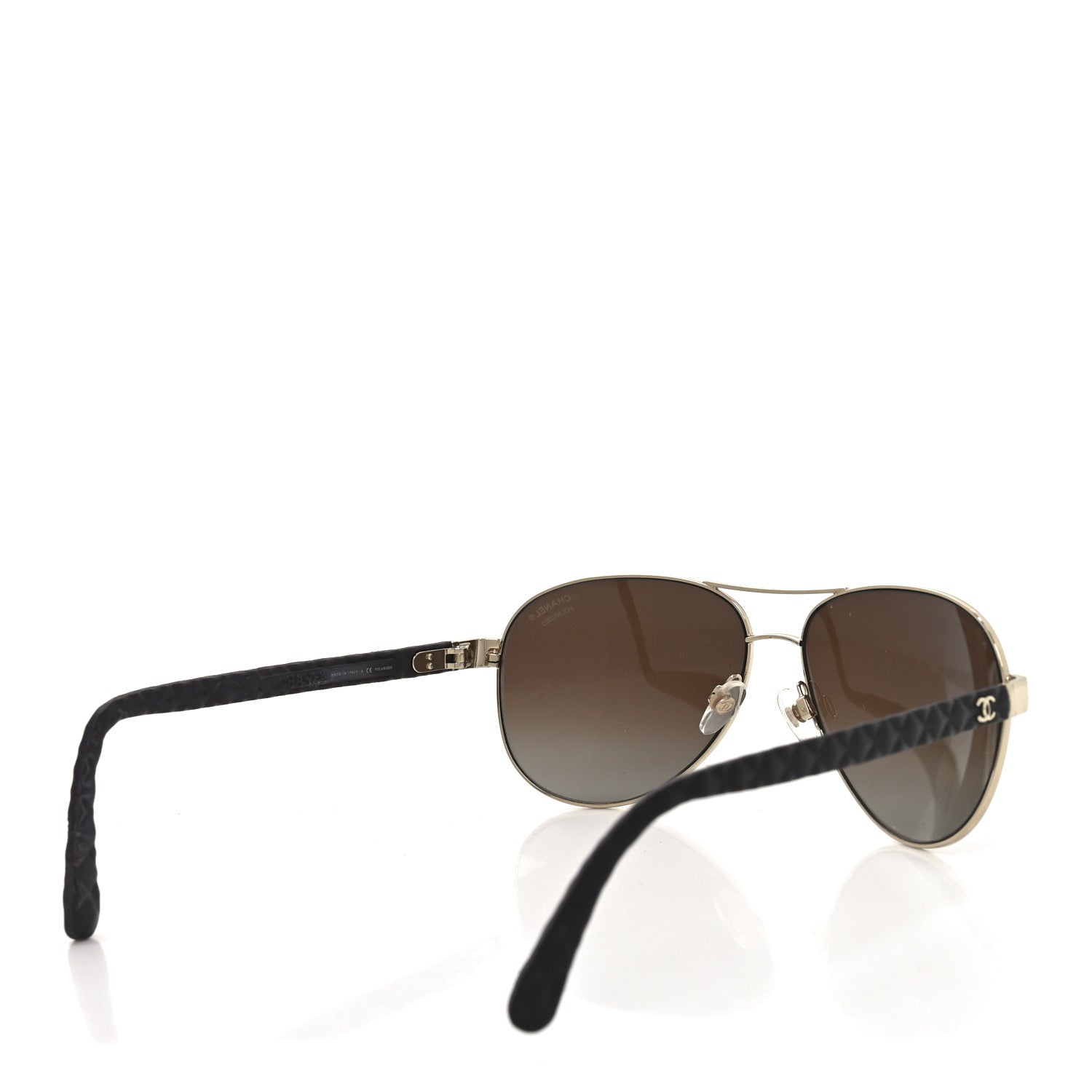 Chanel Aviator Sunglasses — Brown 4204-Q