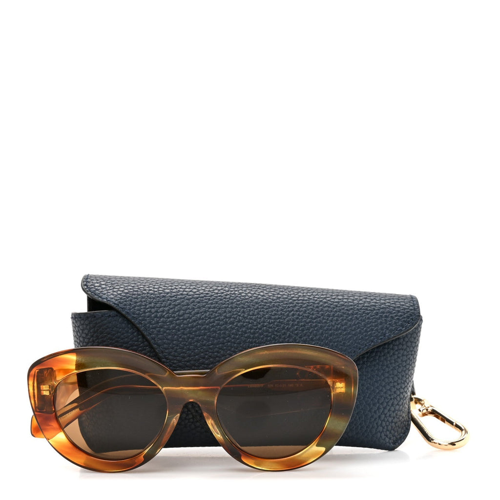 Loewe Cat-Eye Sunglasses — Tortoise