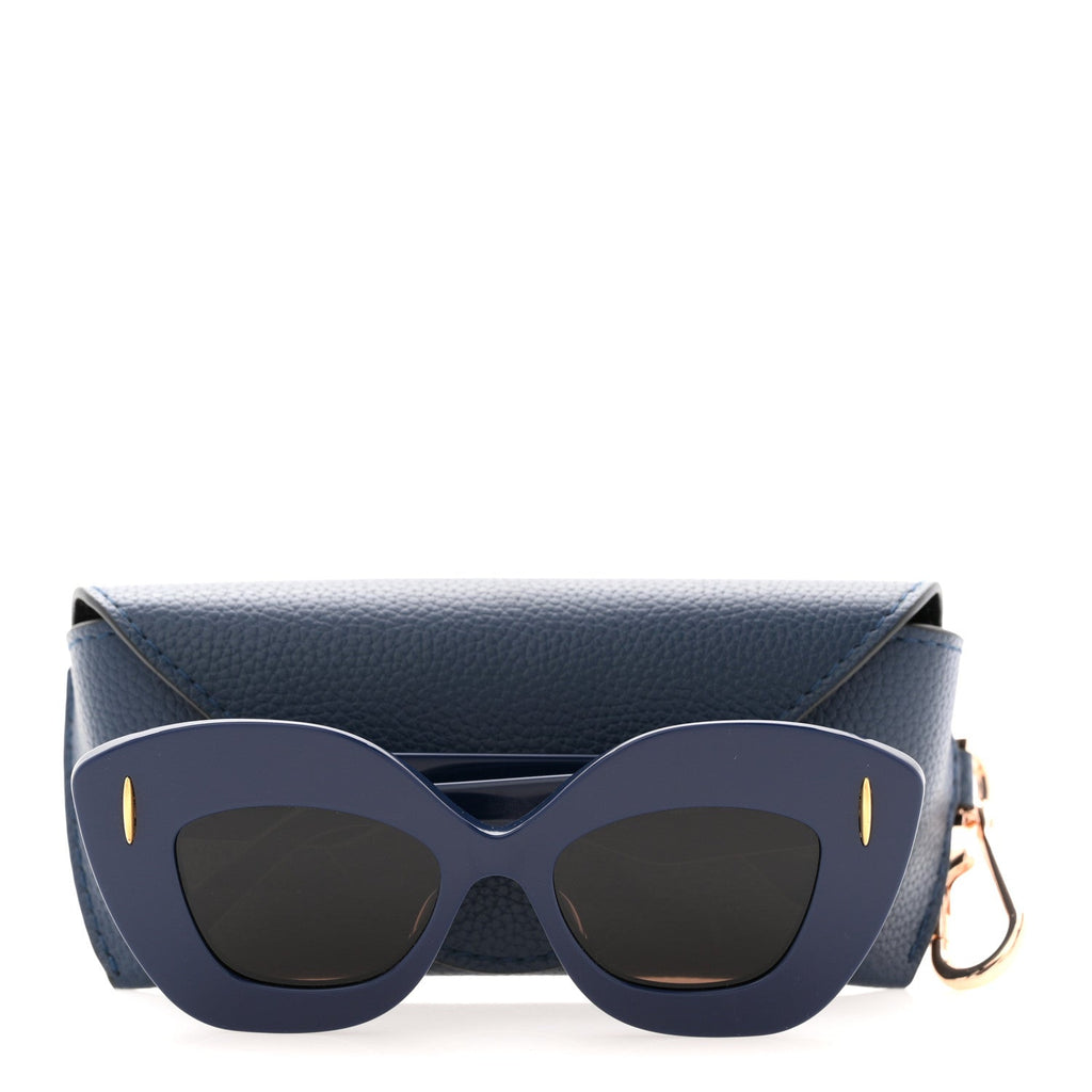 Loewe Cat-Eye Sunglasses — Blue
