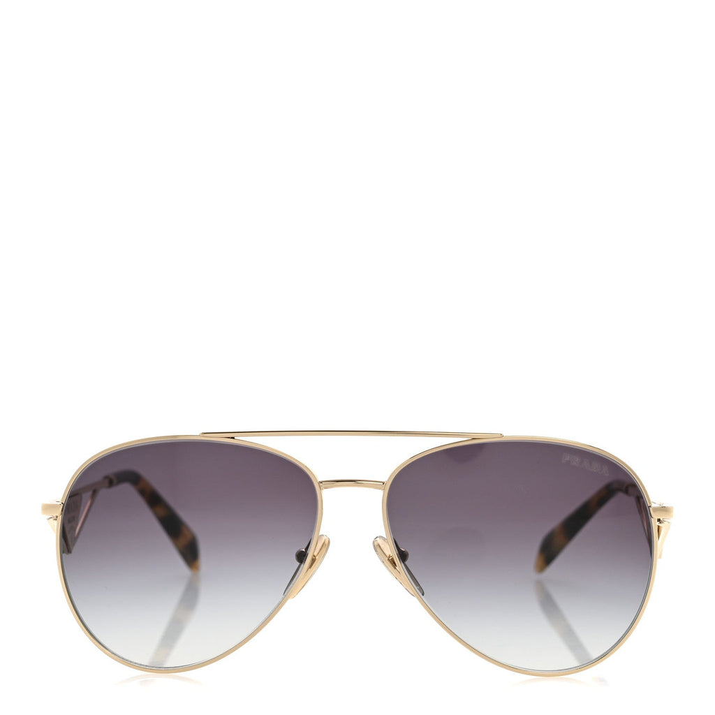 Prada Aviator Sunglasses — Tortoise SPR 73Z