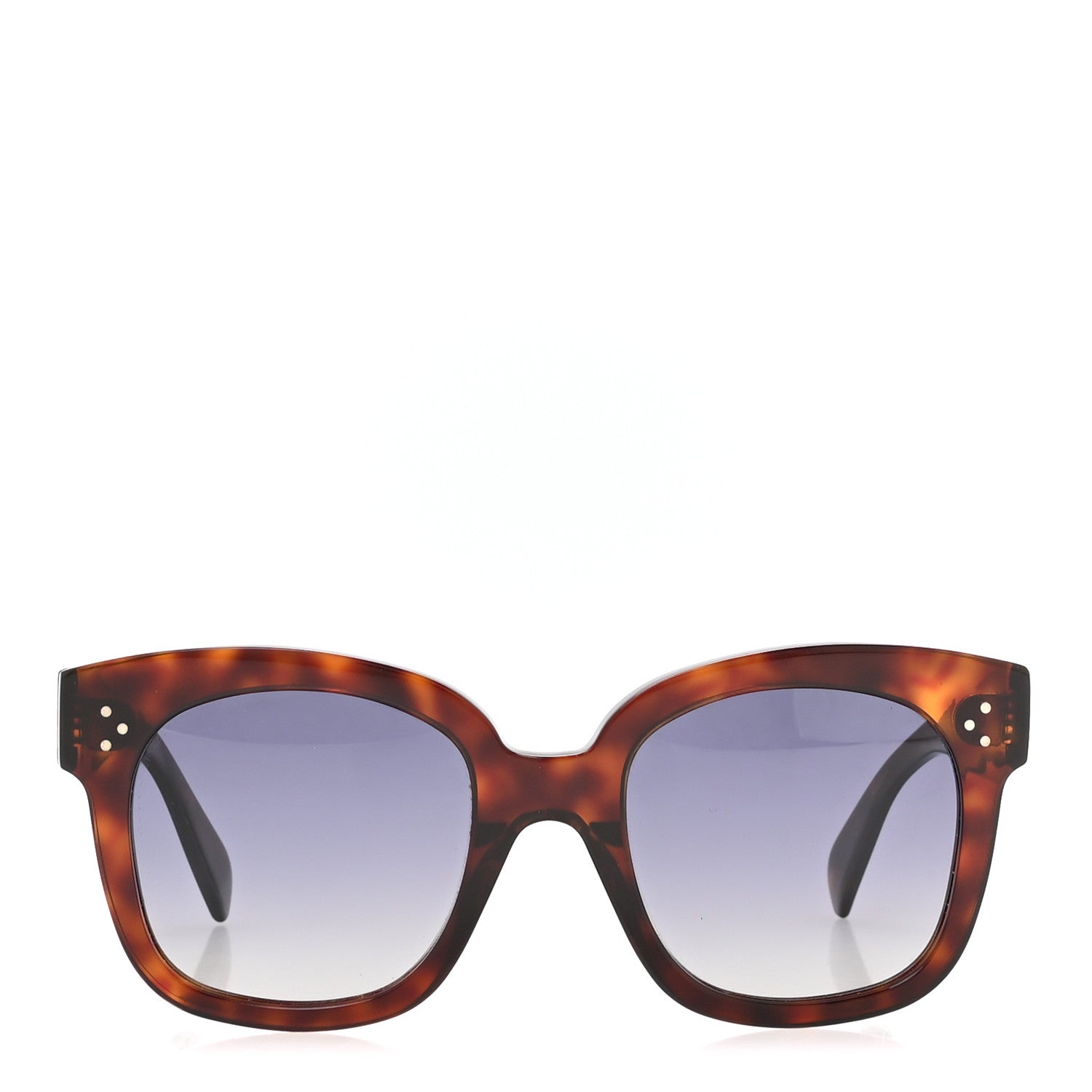 Celine Square Sunglasses — Tortoise