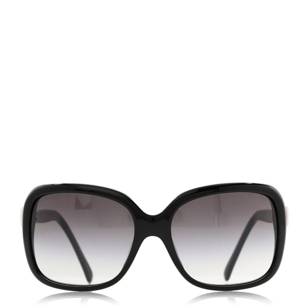 Chanel Square Sunglasses — Black