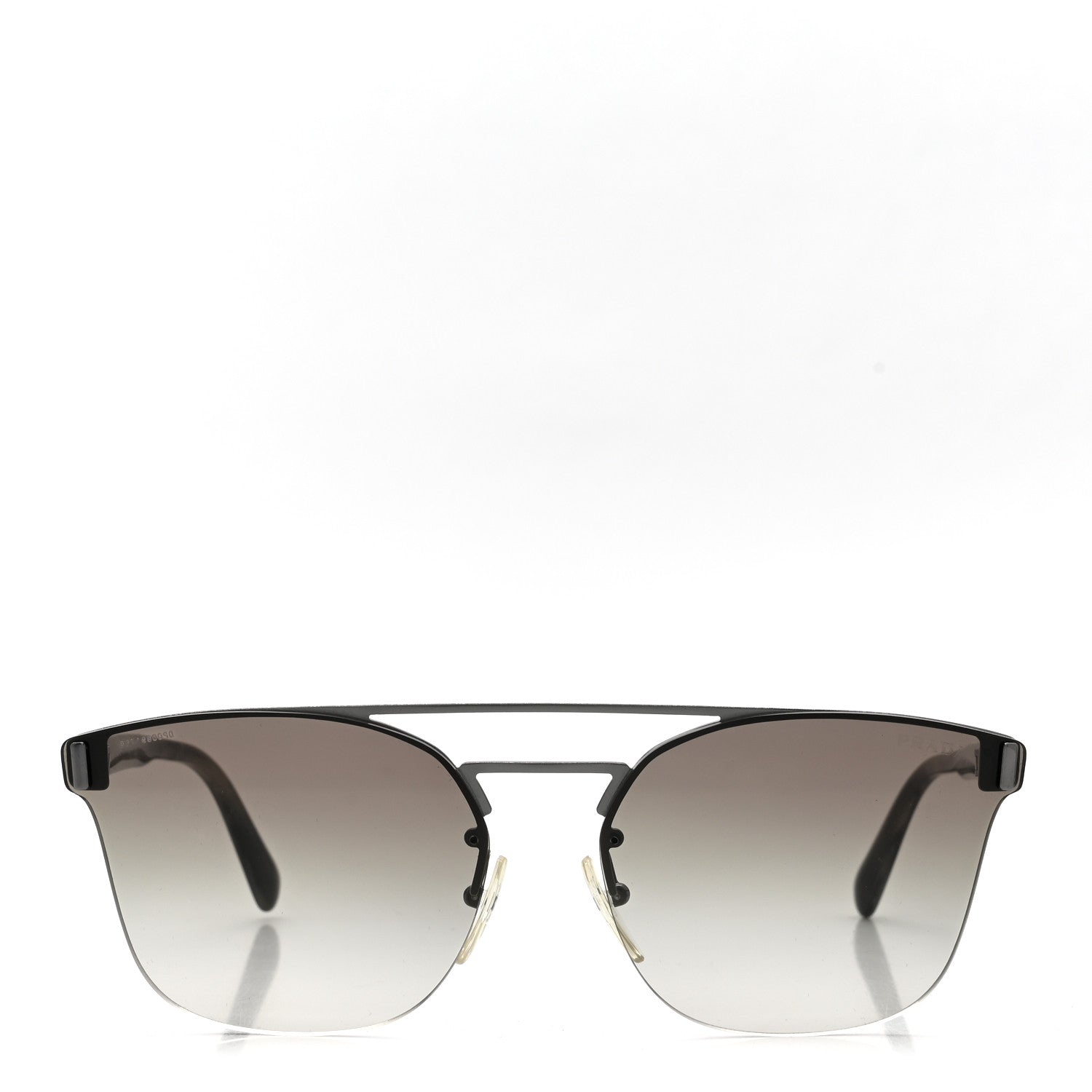 Prada Cat-Eye Sunglasses — Silver SPR 67T