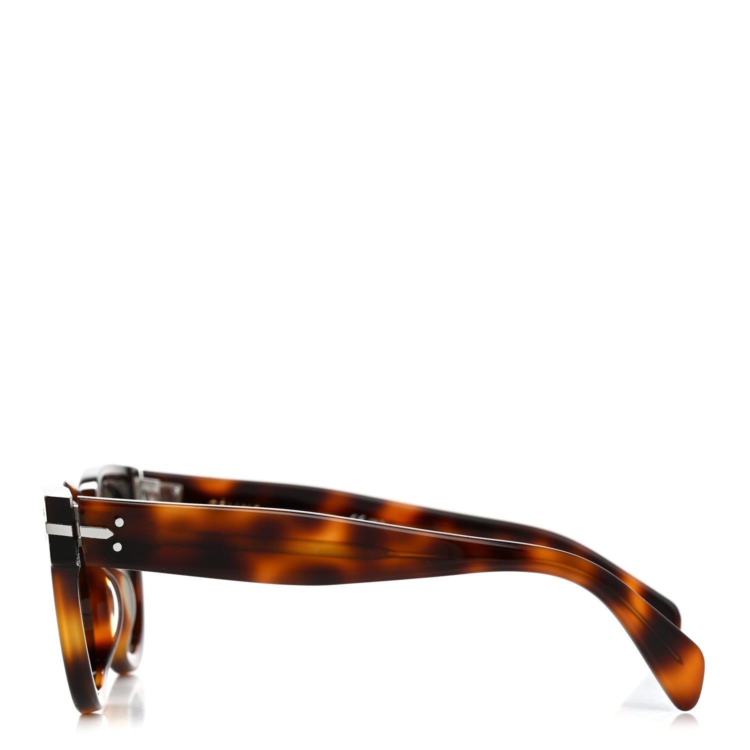 Celine Square Sunglasses — Tortoise