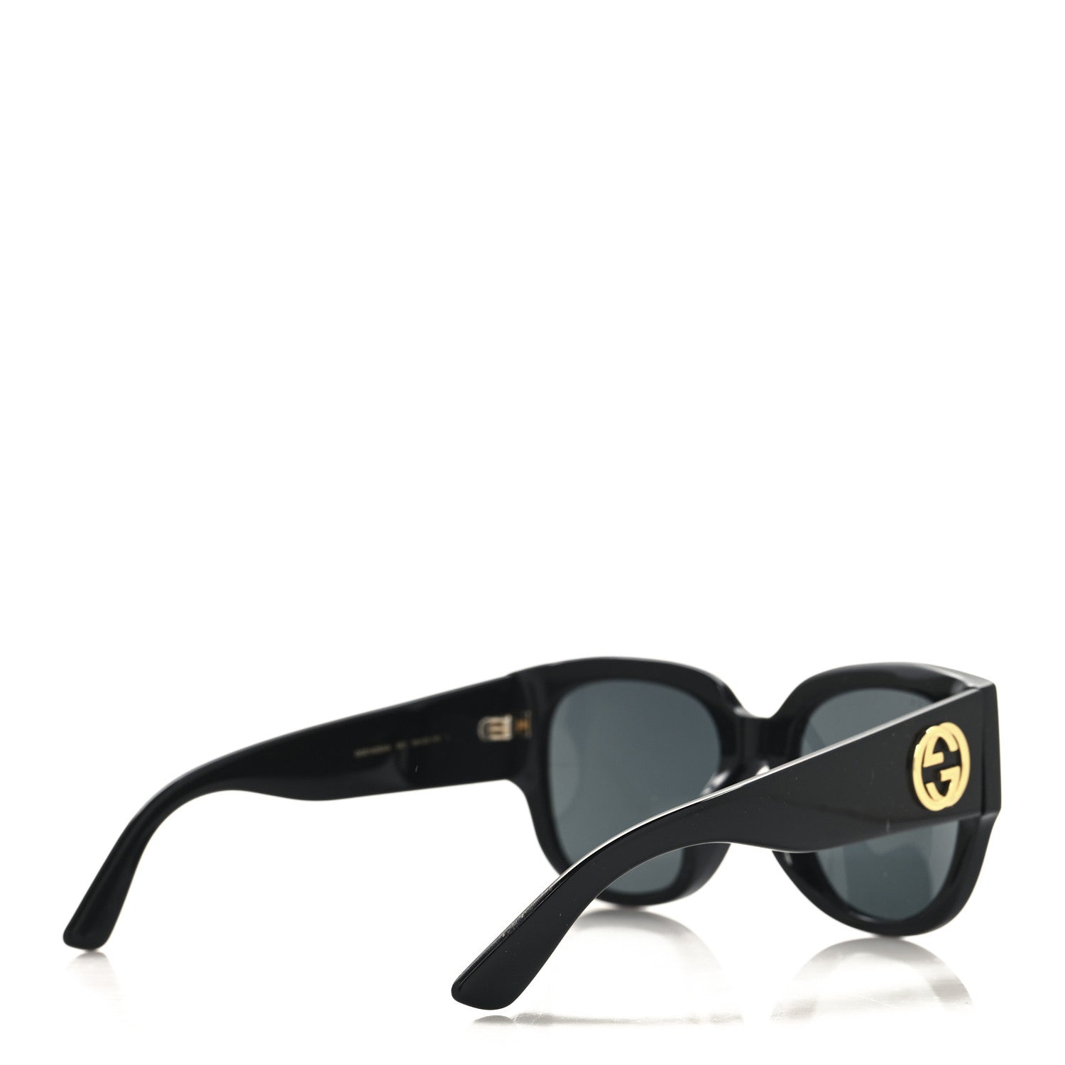 Gucci Square Sunglasses — Black