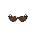 Bottega Veneta Unapologetic Sunglasses — Brown