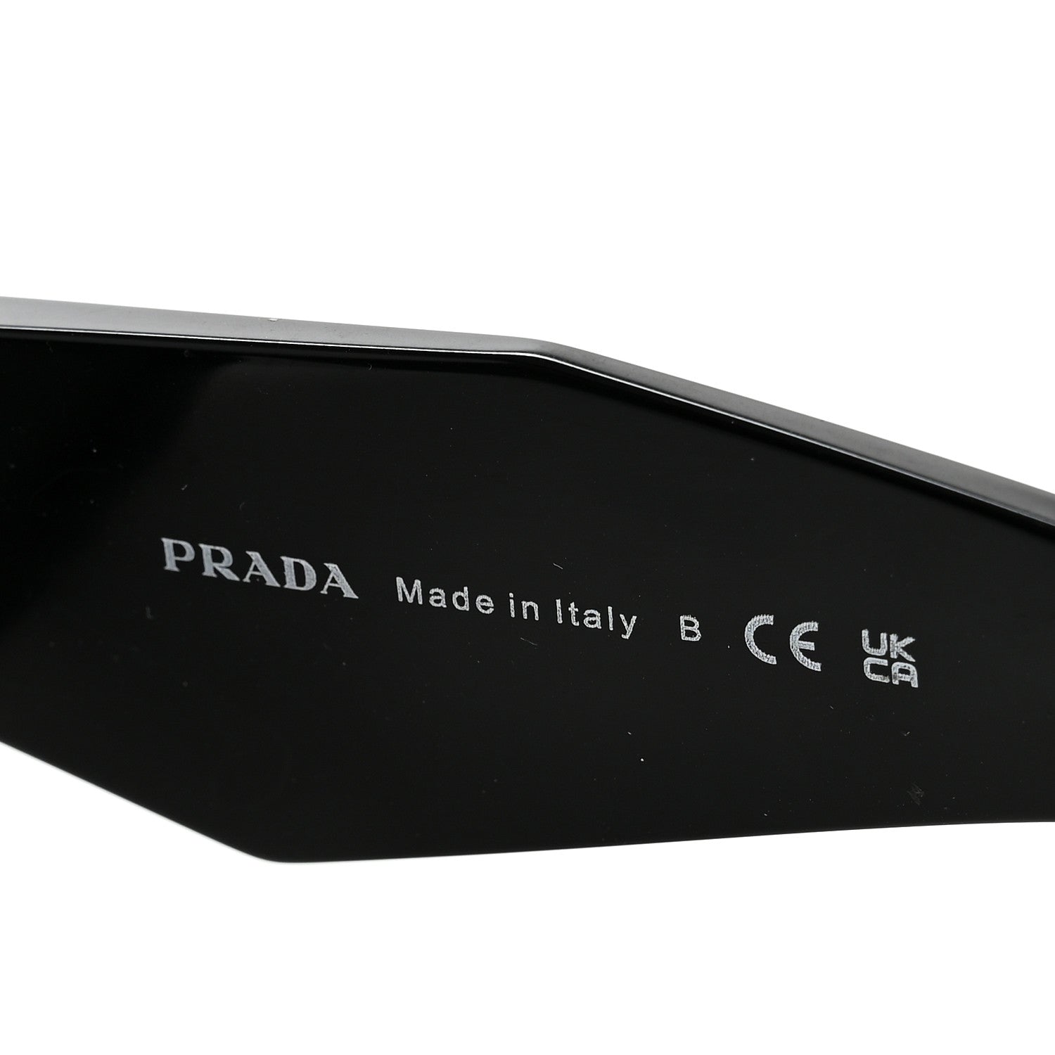 Prada Square Sunglasses — Black SPR 17W