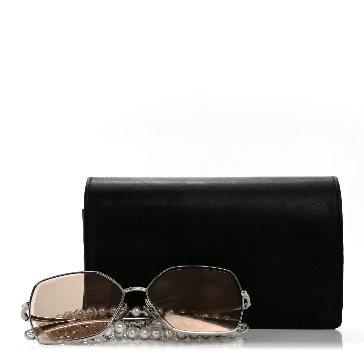 Chanel Butterfly Sunglasses — Silver