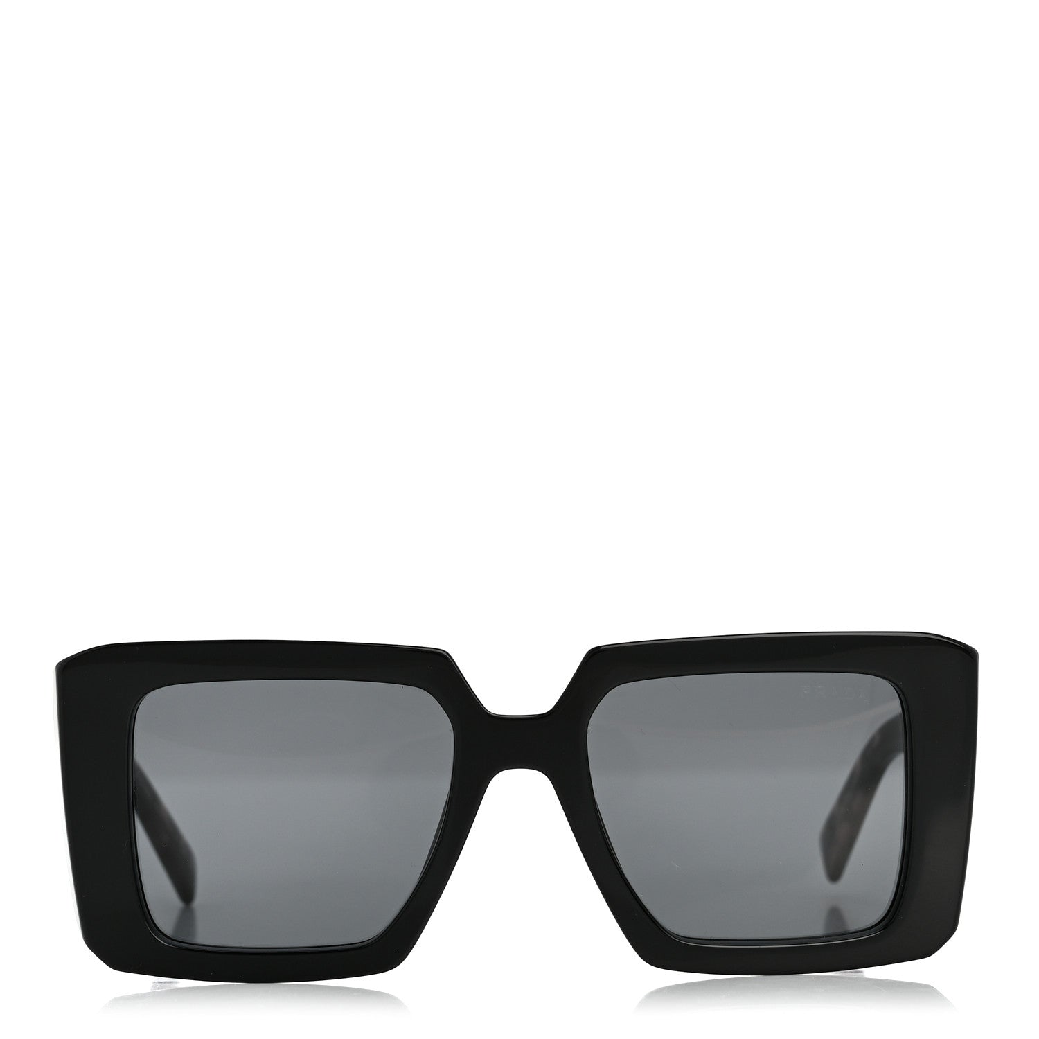 Prada Square Sunglasses — Grey SPR 23Y