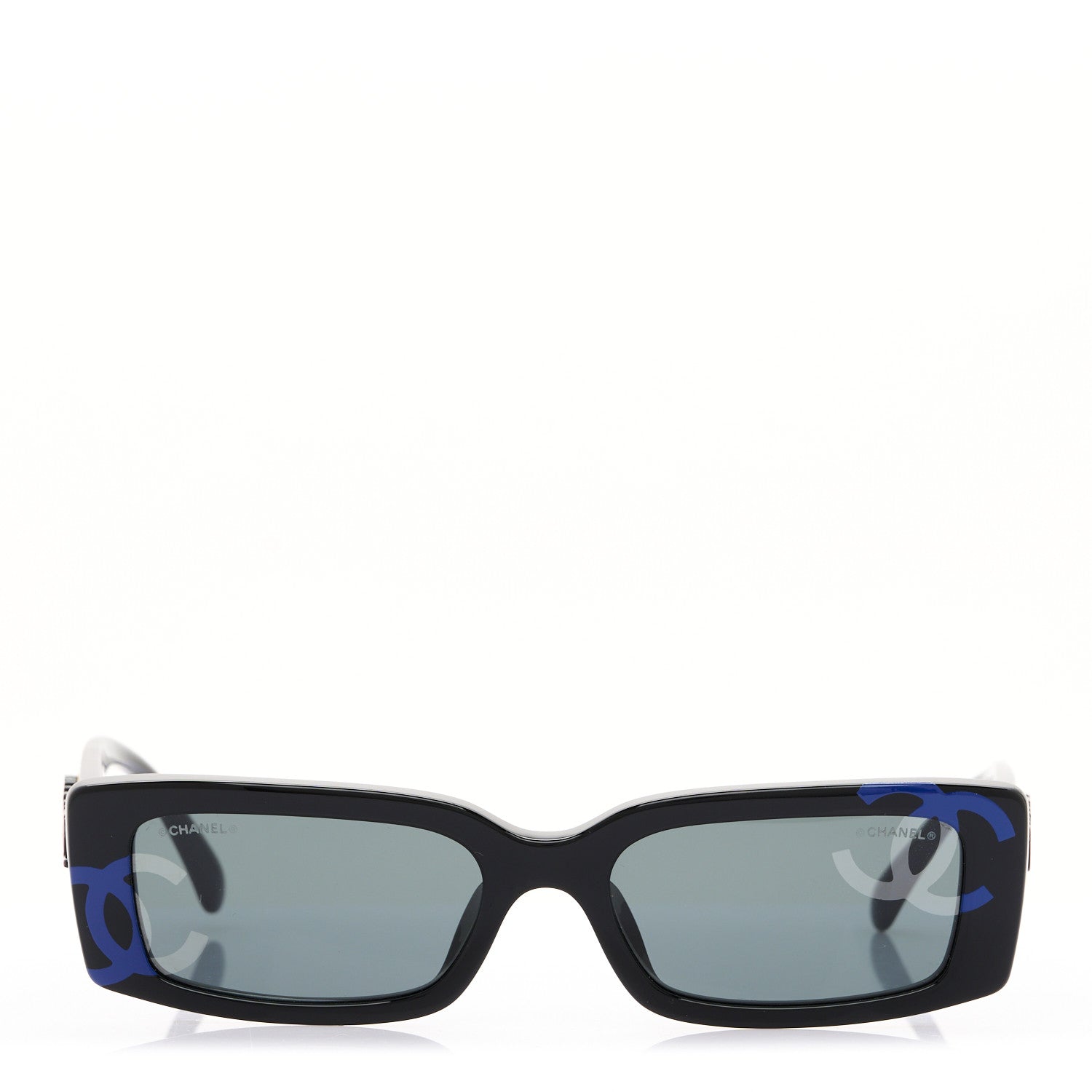 Chanel Square Sunglasses — Black