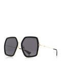 Gucci Square Sunglasses — Black GG0106S