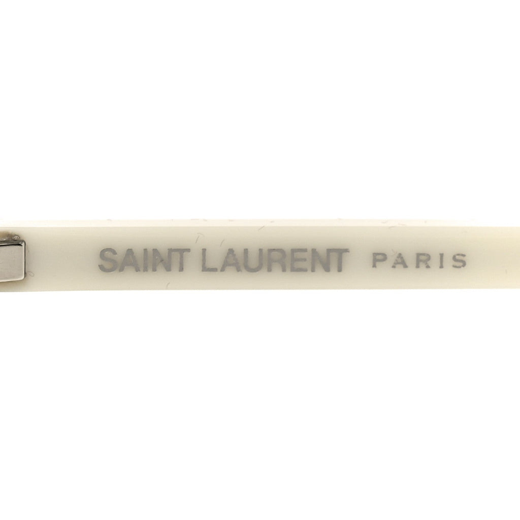 Saint Laurent Cat-Eye Sunglasses — Ivory SL 737