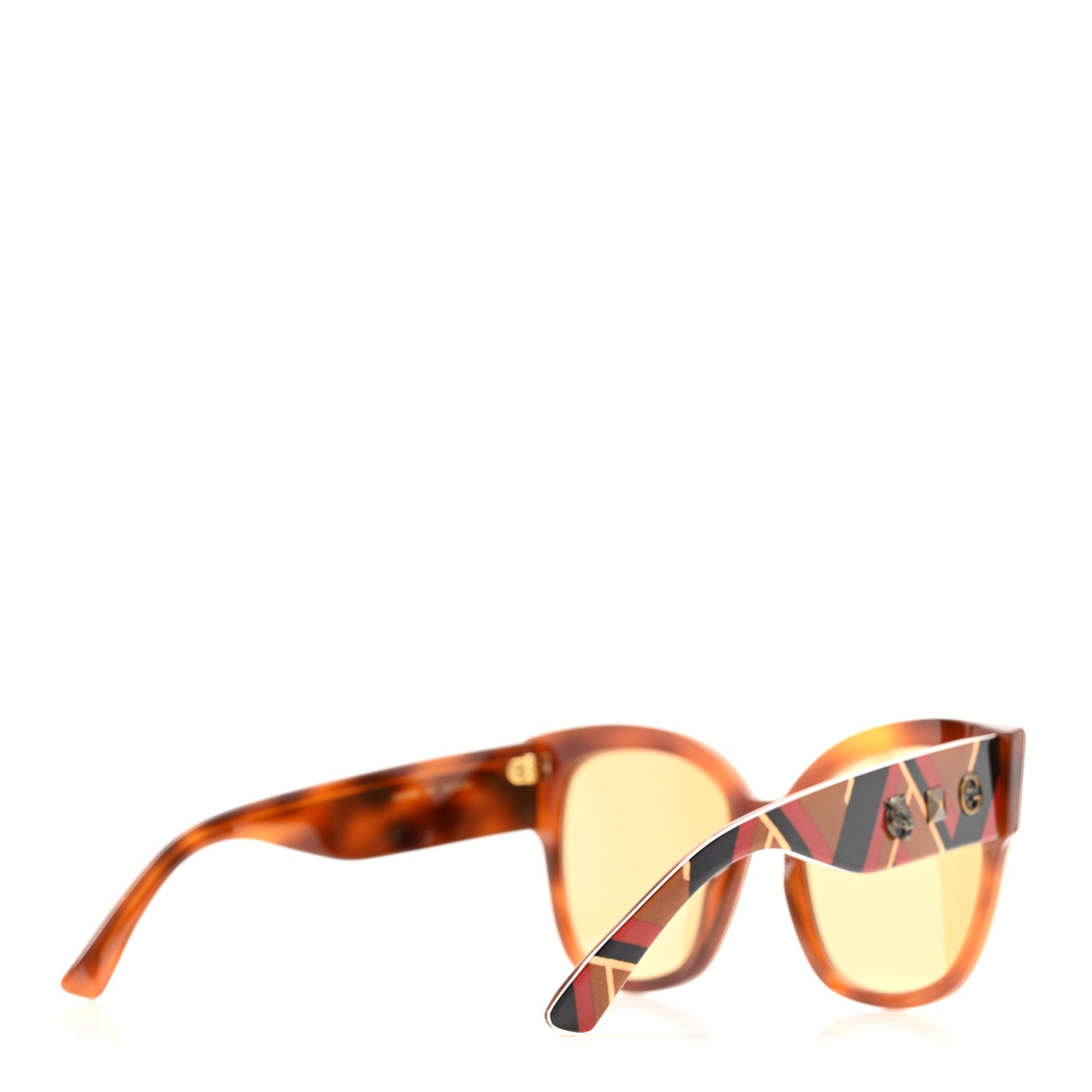 Gucci Square Sunglasses — Red GG0059S