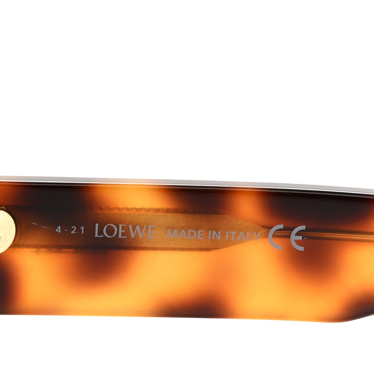 Loewe Mask Sunglasses — Havana