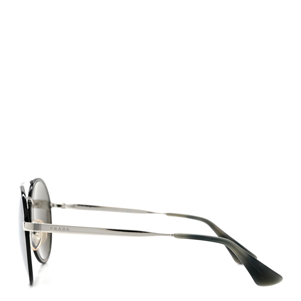 Prada Round Sunglasses — Silver SPR 51S