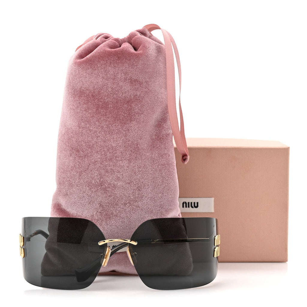 Miu Miu Square Sunglasses — Grey SMU54Y