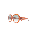 Gucci Large Round Sunglasses — Brown