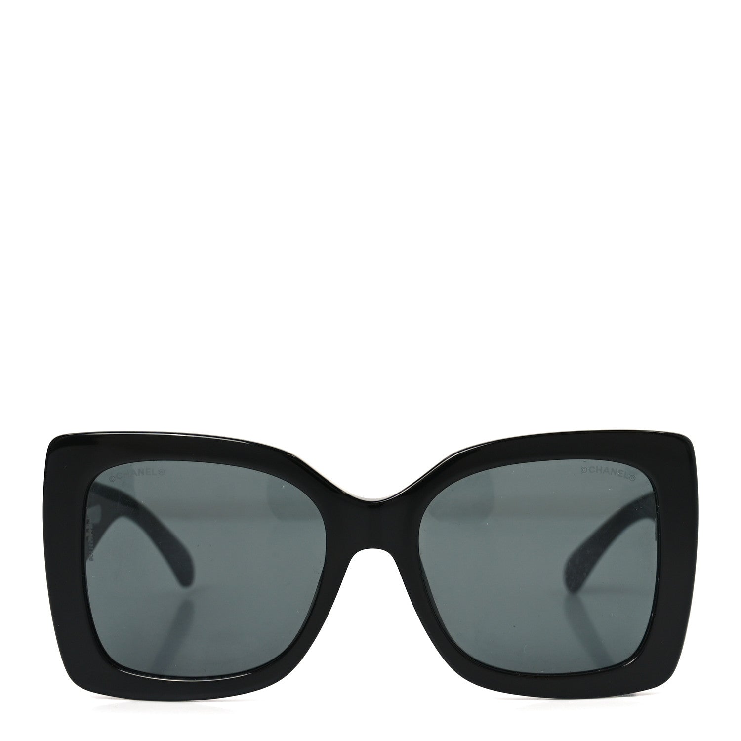 Chanel Square Sunglasses — Black 5494-A
