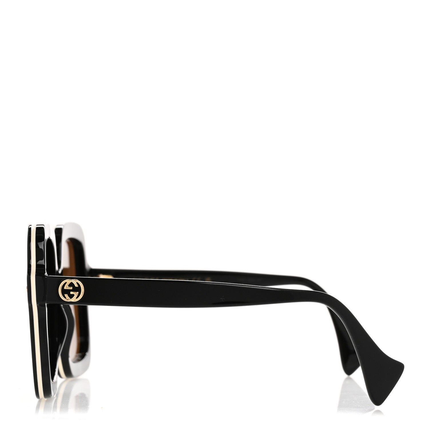 Gucci Round Sunglasses — Black GG1241S