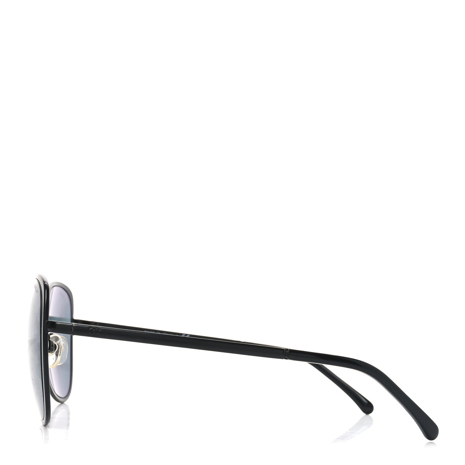 Chanel Aviator Sunglasses — Black