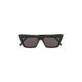 Saint Laurent Mica Sunglasses — Black
