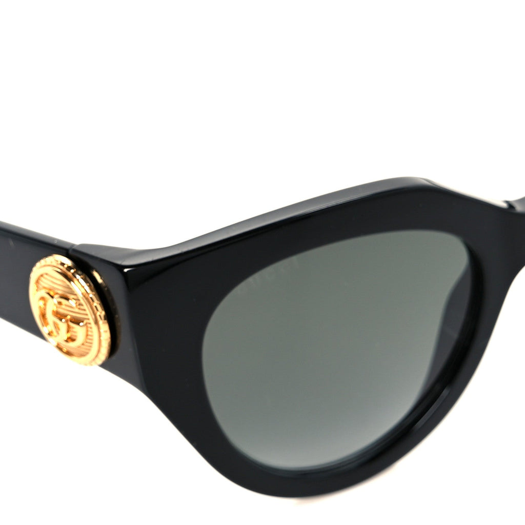 Gucci Cat-Eye Sunglasses — Black GG1408S
