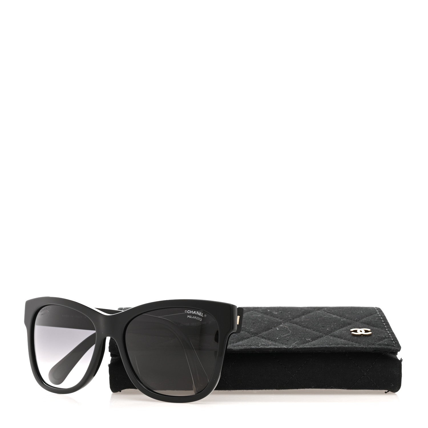 Chanel Cat-Eye Sunglasses — Black