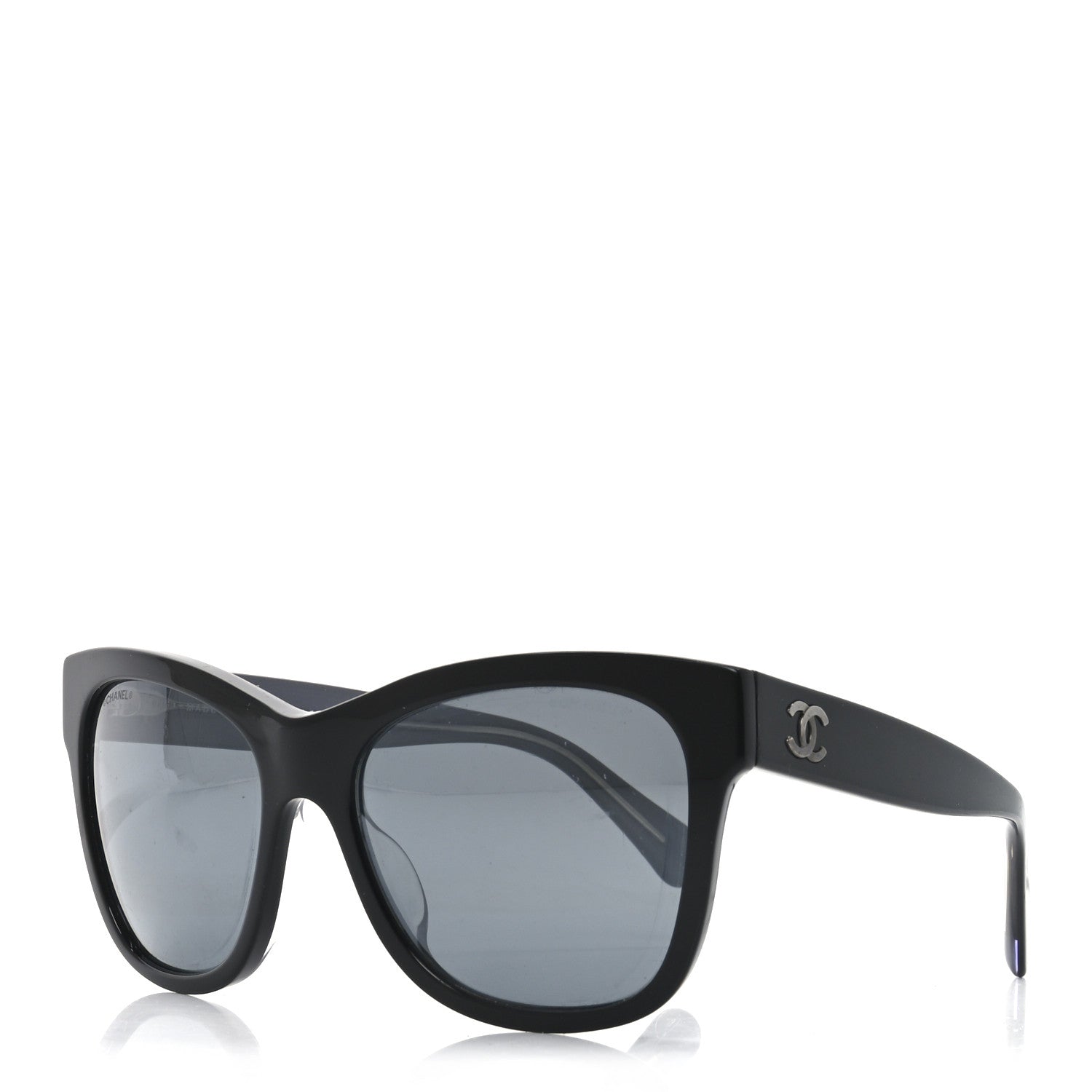Chanel Square Sunglasses — Black