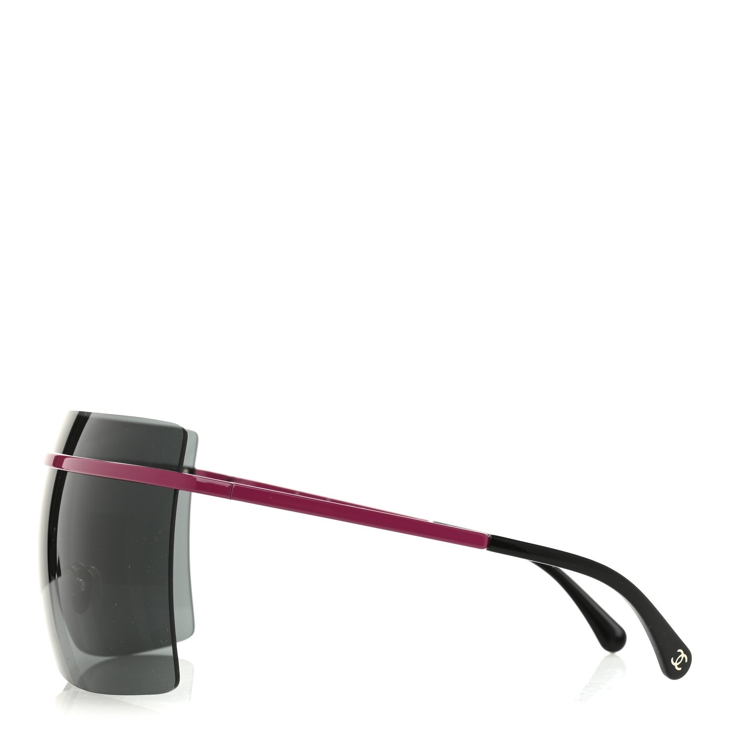 Chanel Shield Sunglasses — Pink
