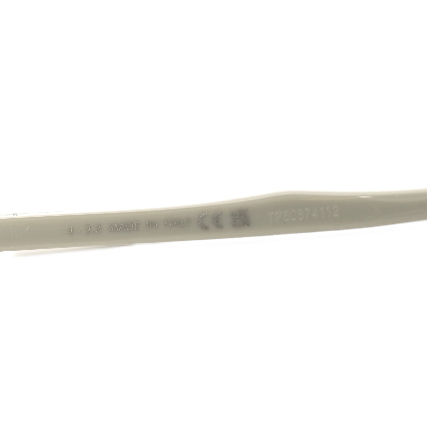 Dior Square Sunglasses — Beige