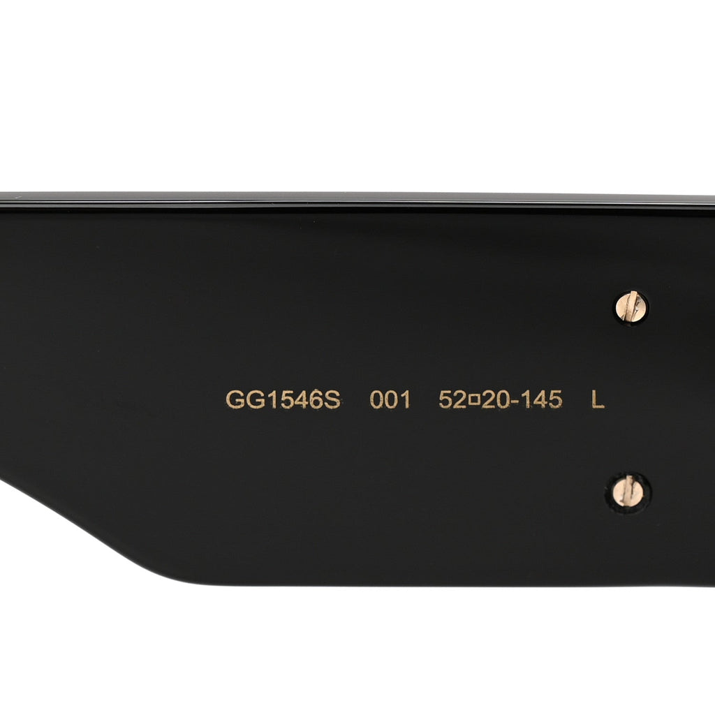 Gucci Square Sunglasses — Black GG1546S