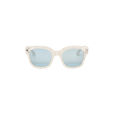 Amiri Classic Logo Sunglasses — Blue