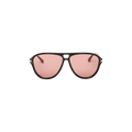 Amiri Aviator Logo Sunglasses — Black
