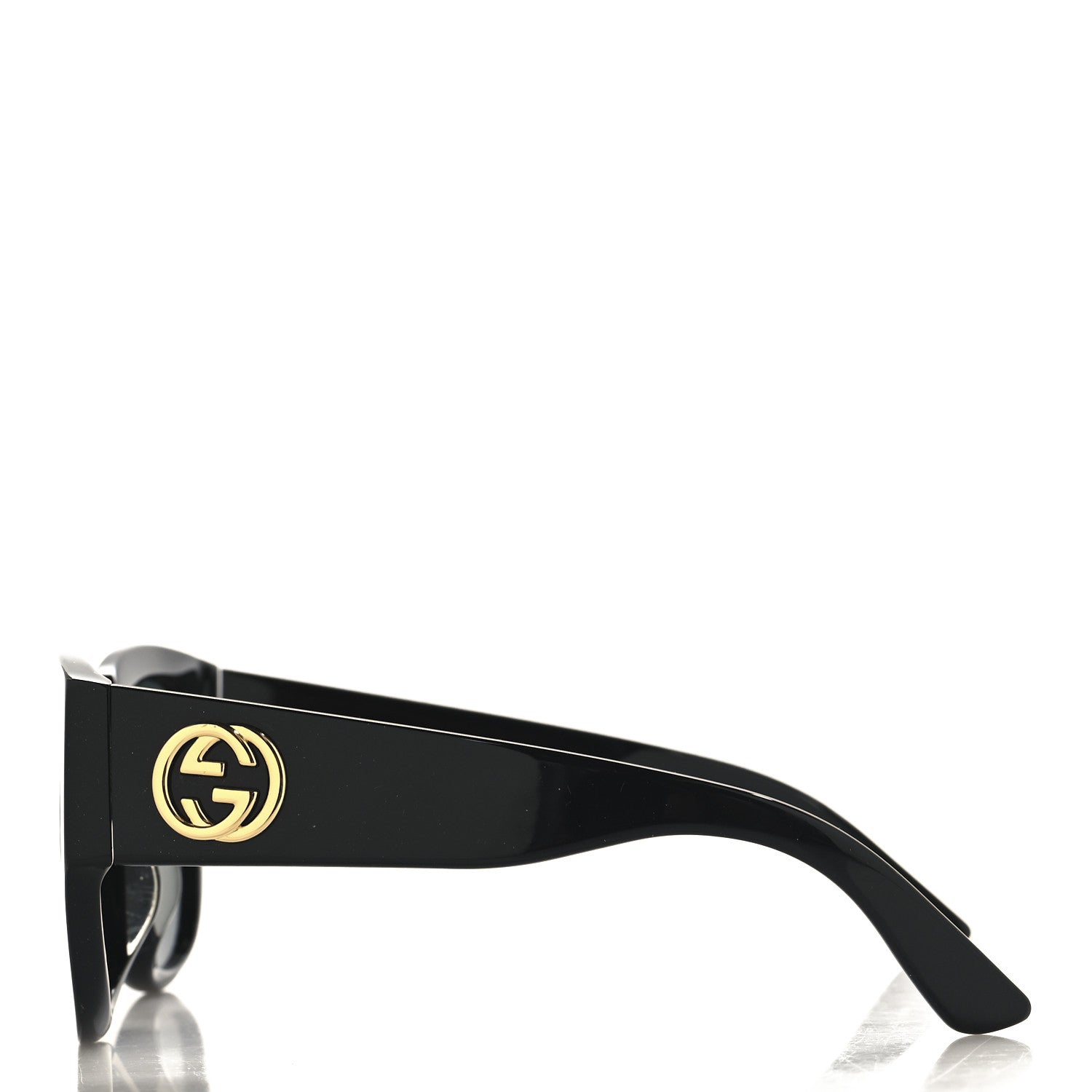 Gucci Square Sunglasses — Black