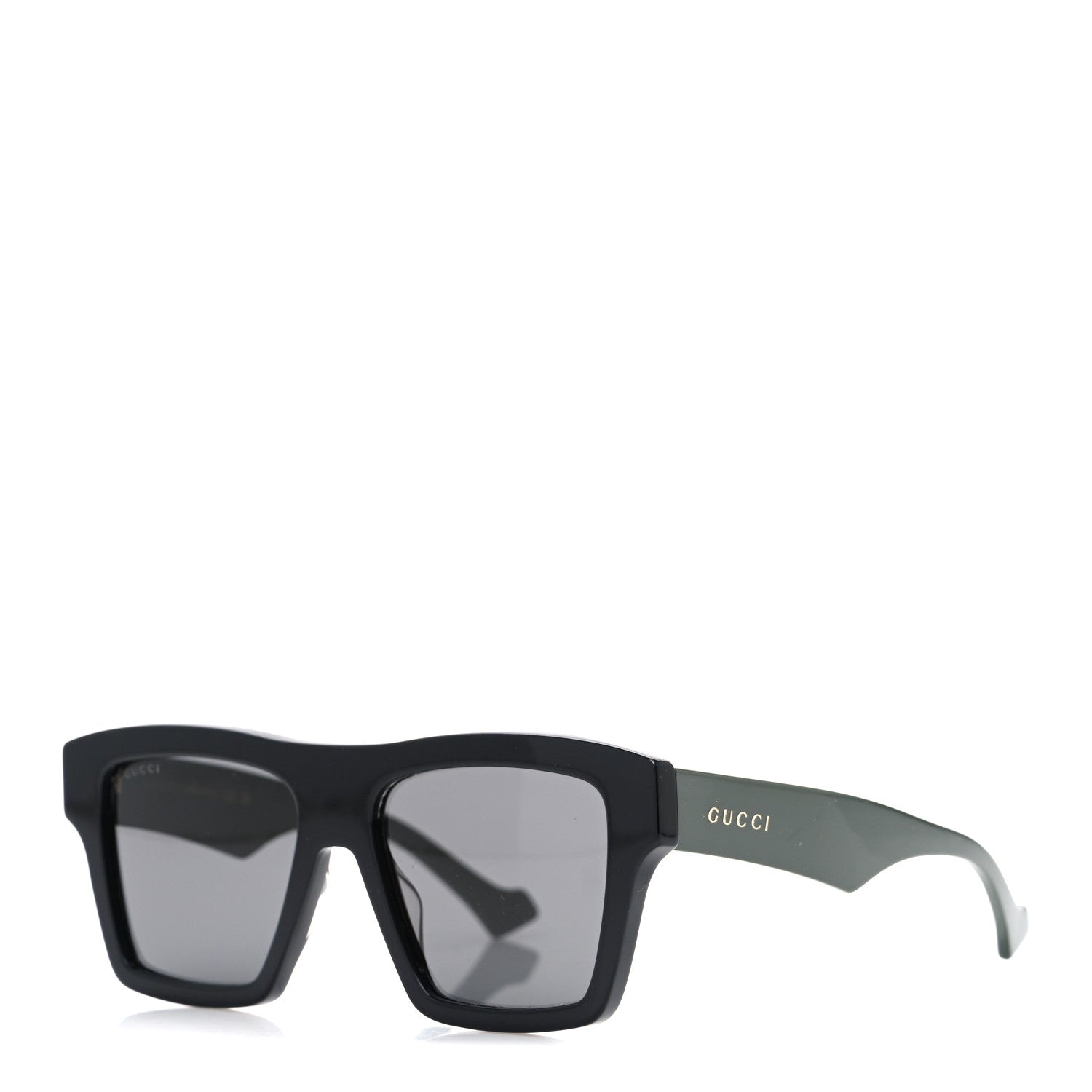 Gucci Rectangle Sunglasses — Black GG0962S
