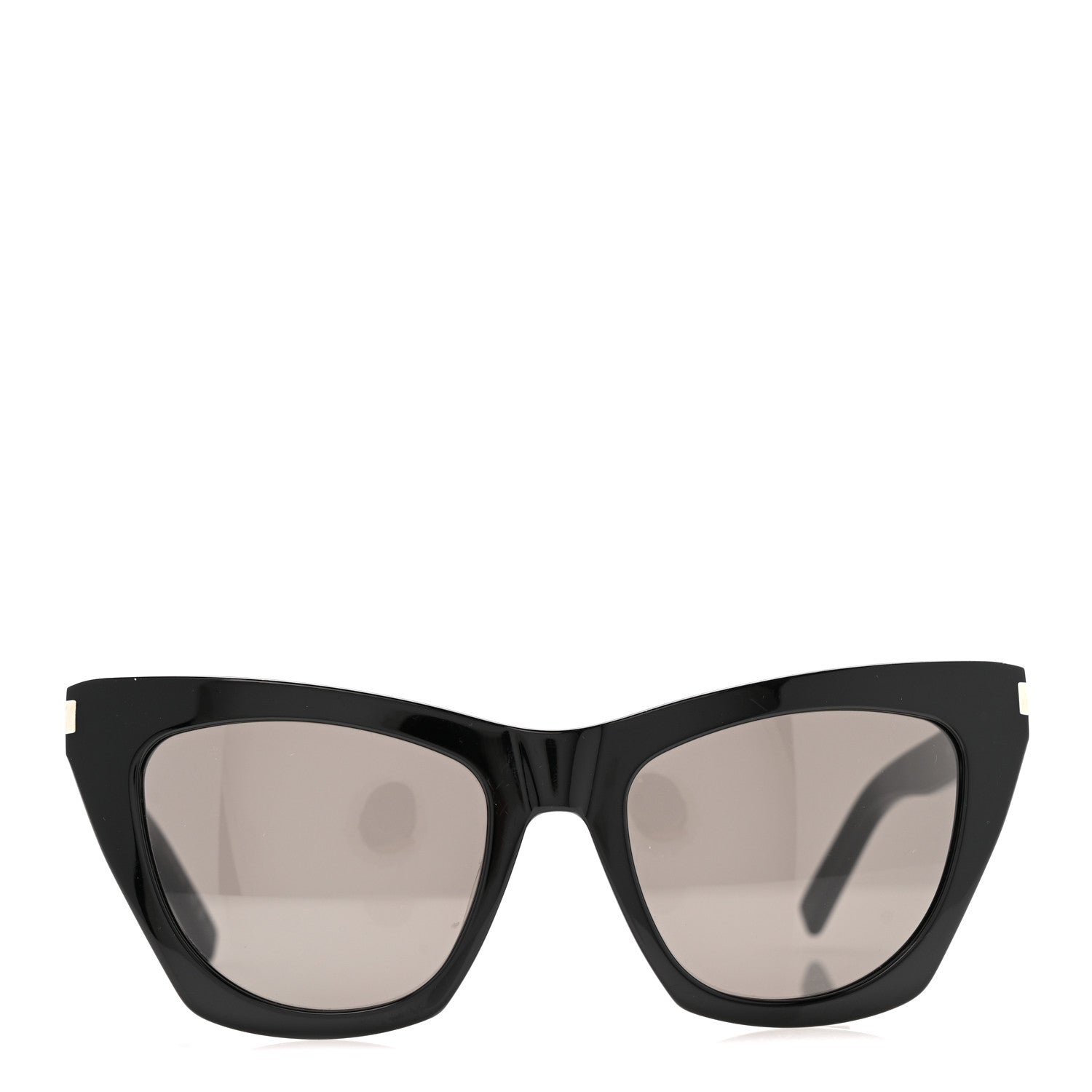 Saint Laurent Cat-Eye Sunglasses — Black SL214