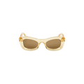 Bottega Veneta Sunglasses — Yellow