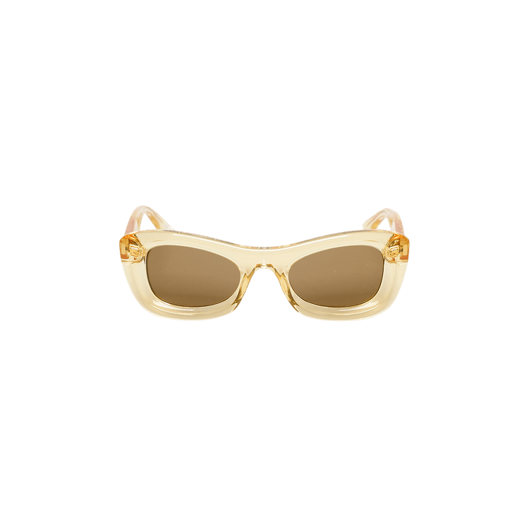 Bottega Veneta Sunglasses — Yellow