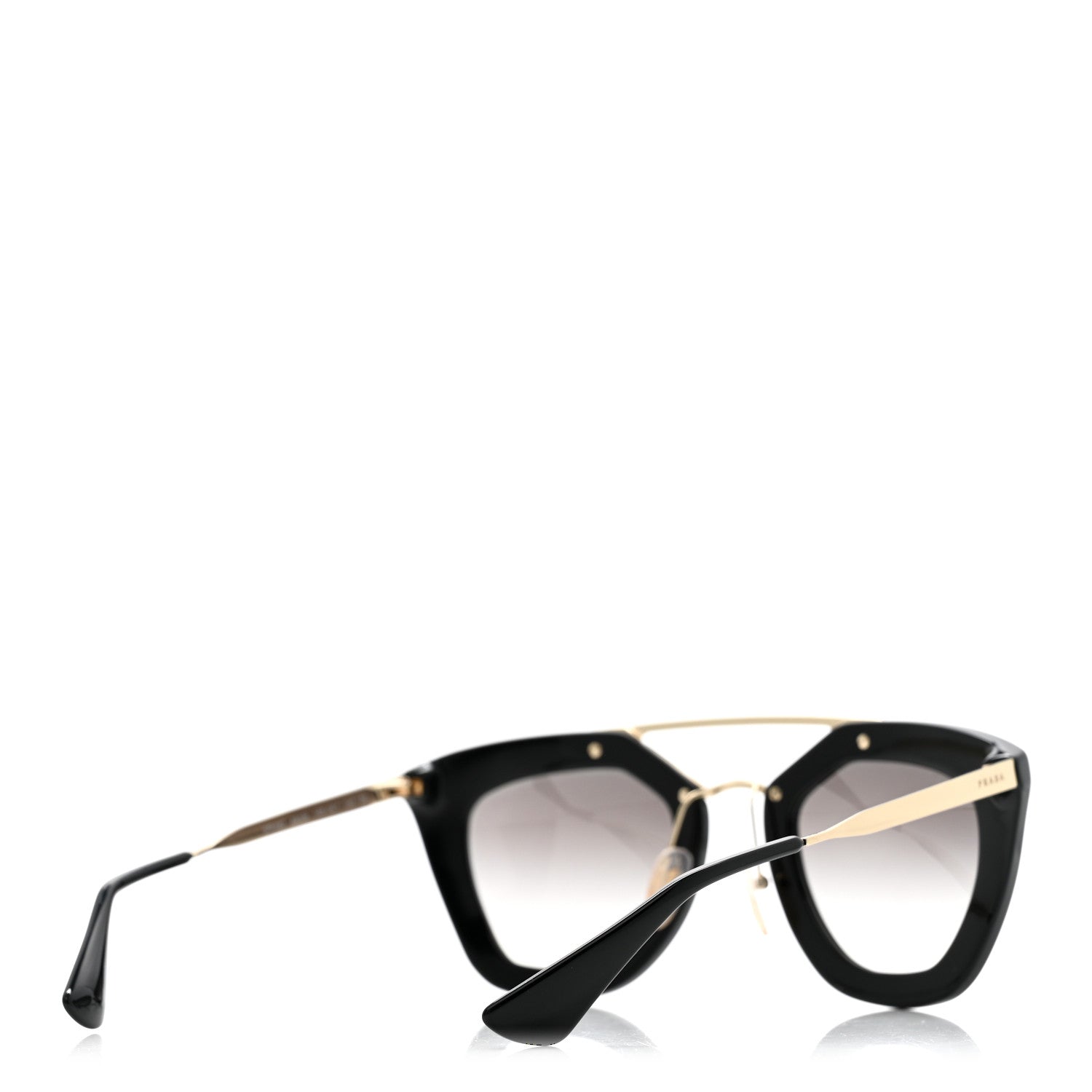 Prada Square Sunglasses — Black SPR 09Q