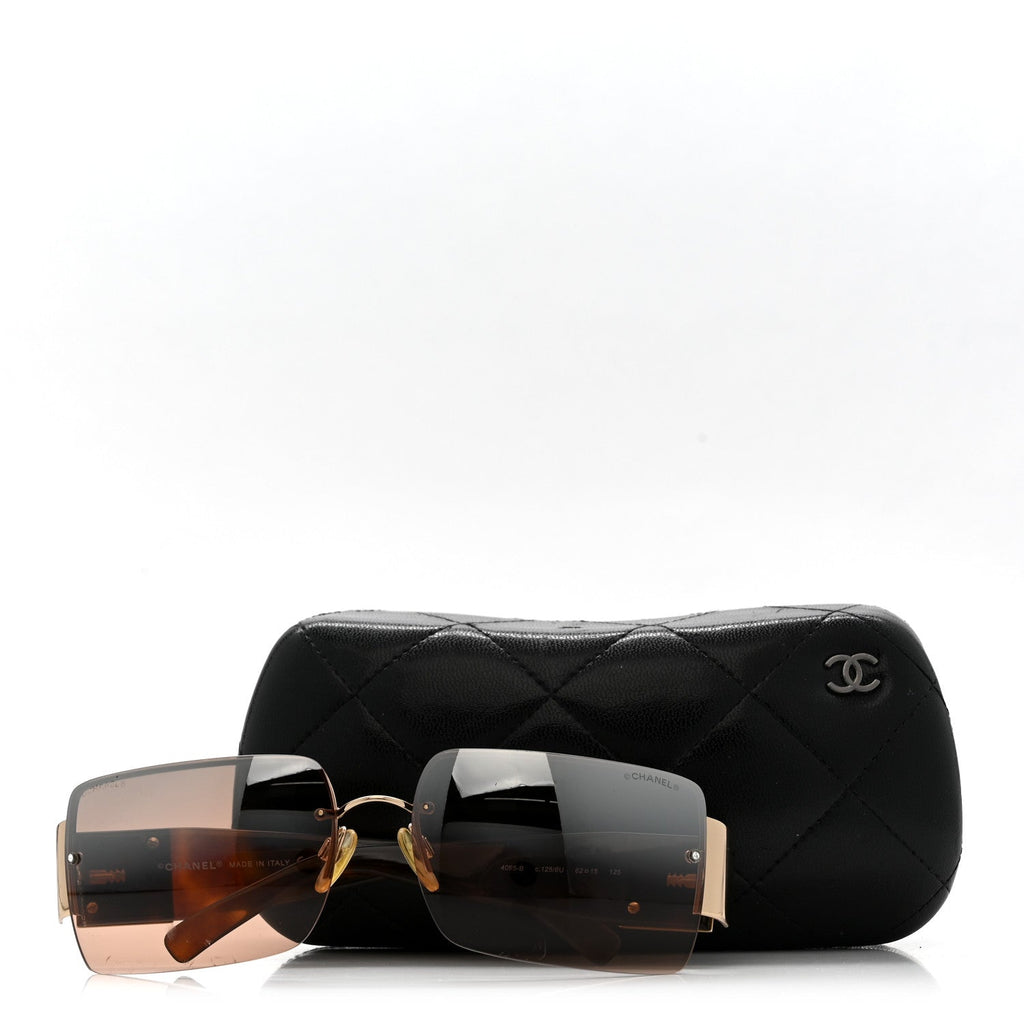 Chanel Square Sunglasses — Tortoise 4095-B