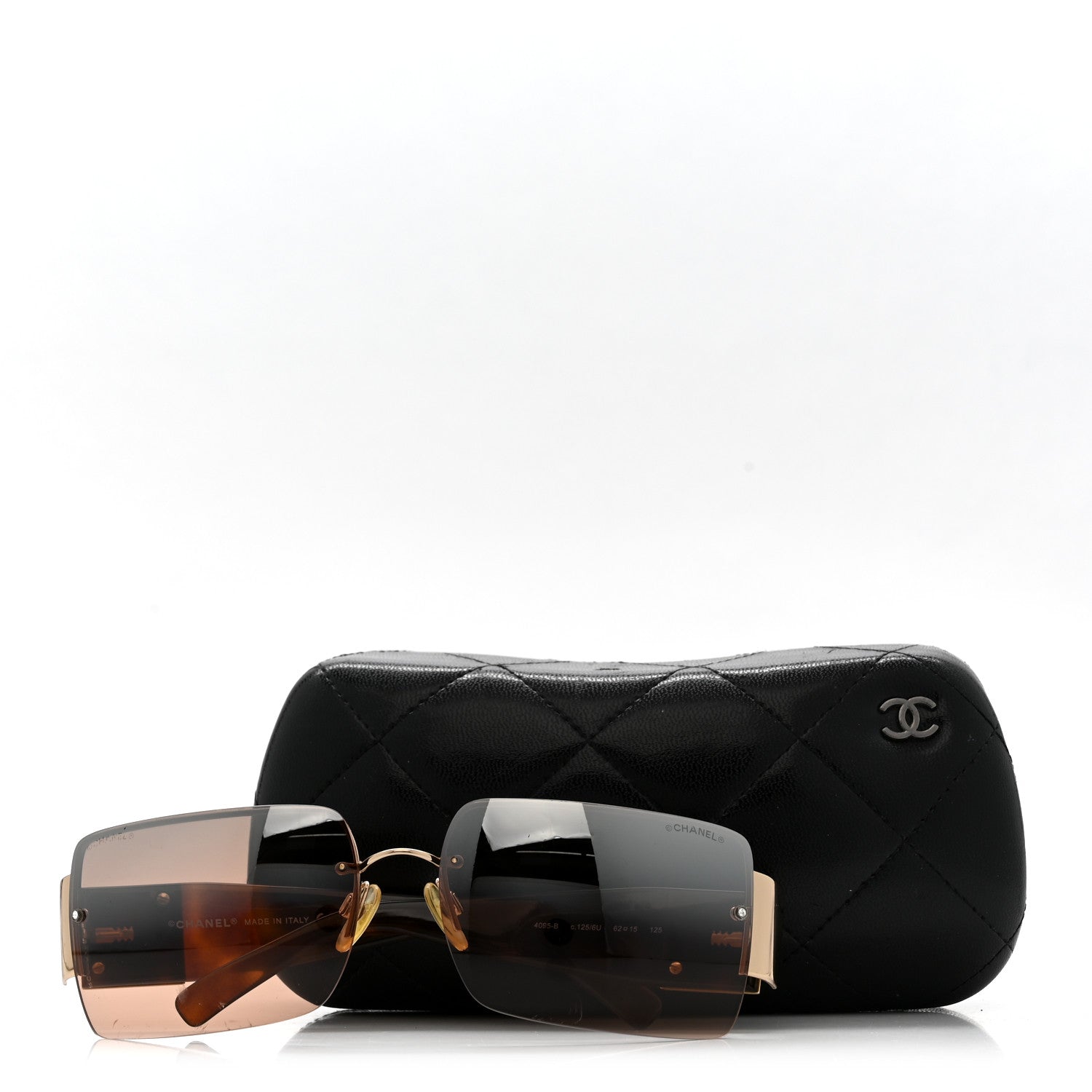 Chanel Square Sunglasses — Tortoise 4095-B