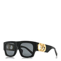 Louis Vuitton Square Sunglasses — Black Z1478E