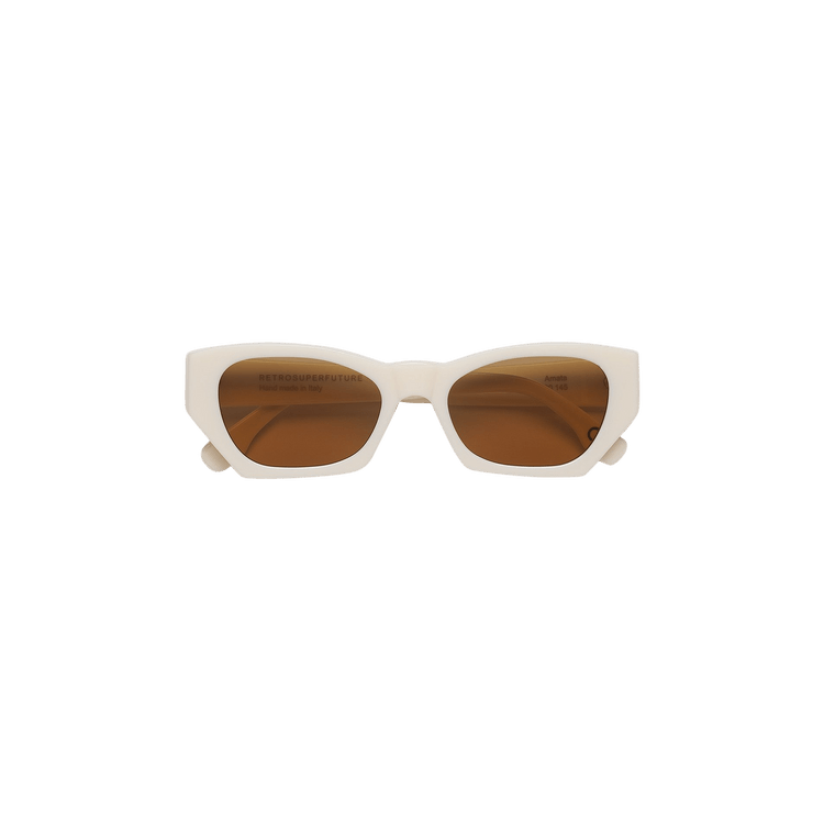 SUPER by RetroSuperFuture Amata Sunglasses — Cream