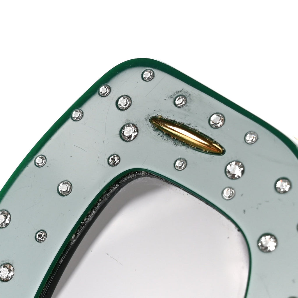 Loewe Cat-Eye Sunglasses — Green