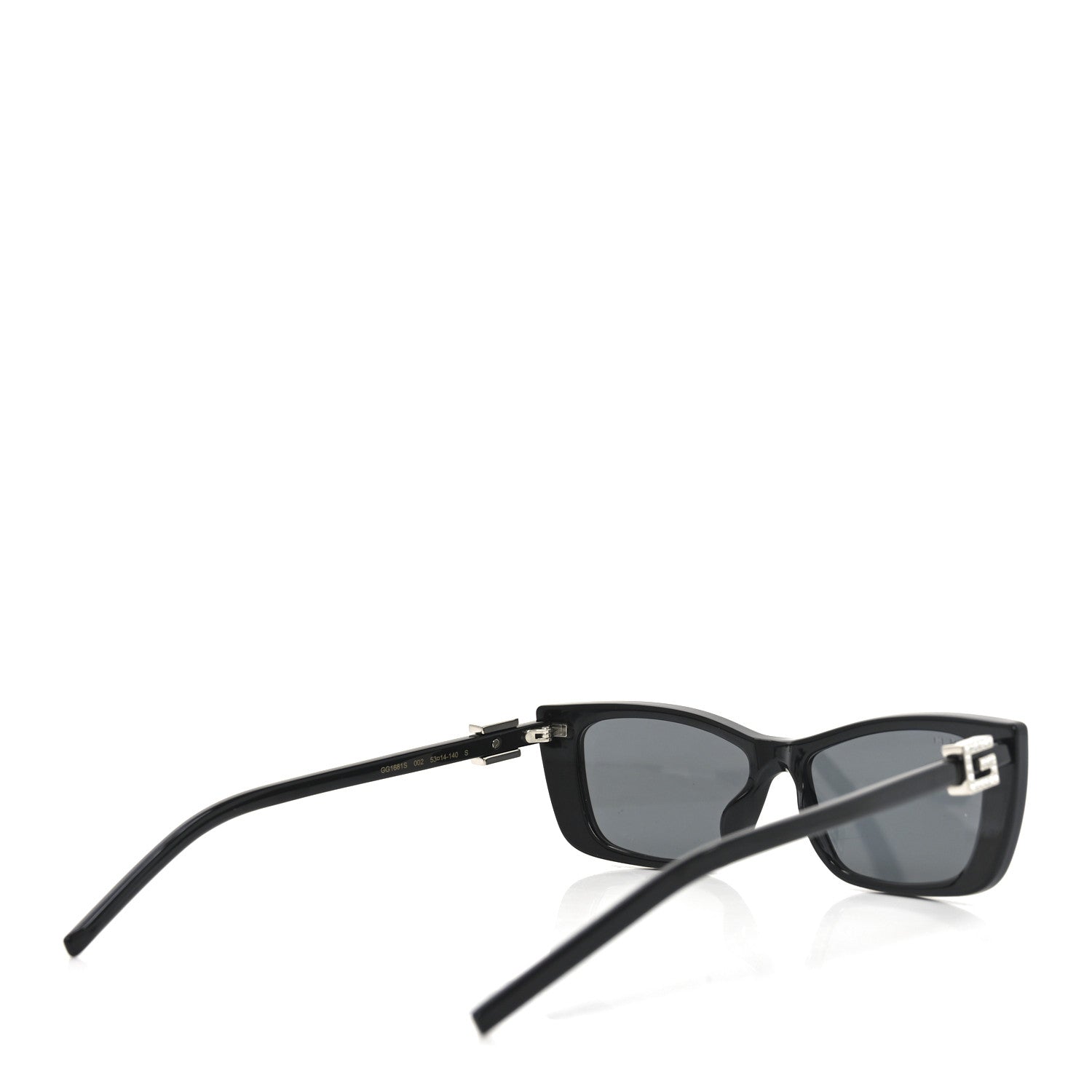 Gucci Rectangle Sunglasses — Crystal GG1681S