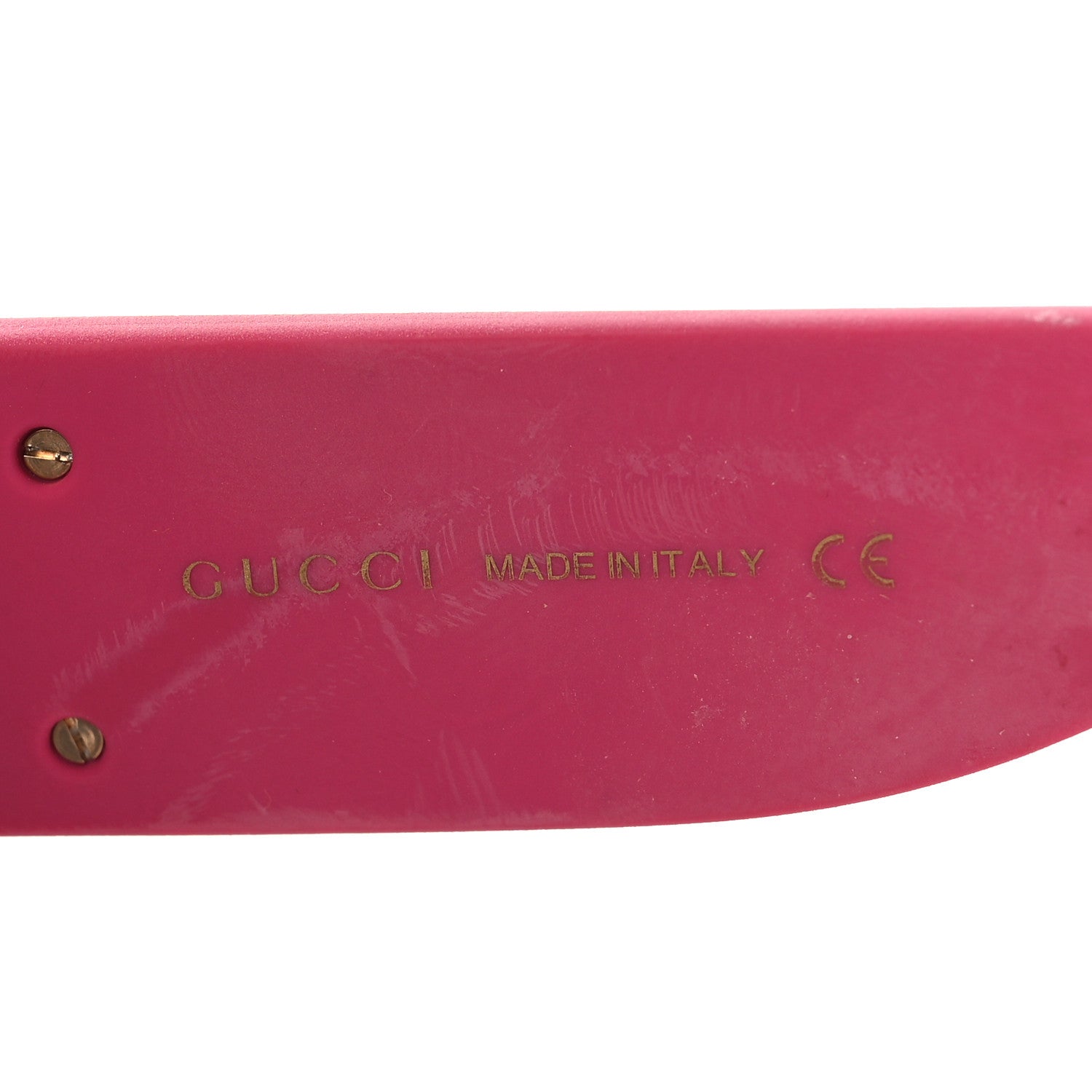 Gucci Square Sunglasses — Pink GG0102S