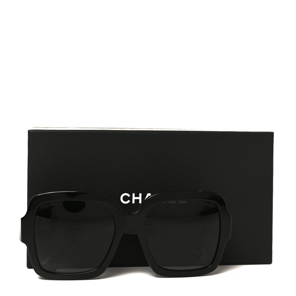 Chanel Square Sunglasses — Black 5479-A